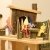 Ensemble cuisine en bois pour maison d'elfs FSC